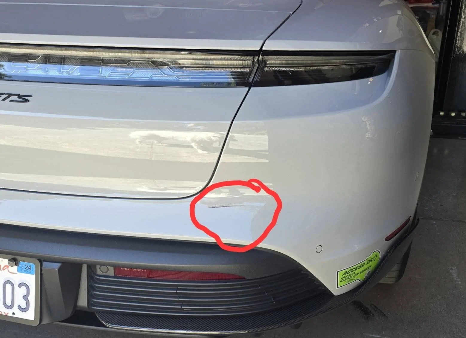 Porsche Taycan mobile paint repair recommendations? (San Jose CA) Screenshot_20240429_103527_Photos