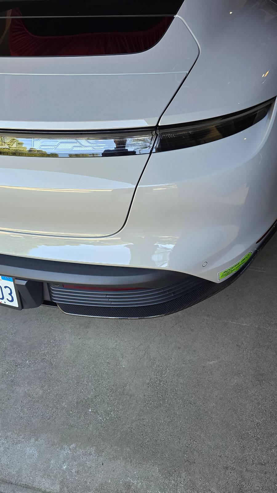 Porsche Taycan mobile paint repair recommendations? (San Jose CA) 20240607_181614