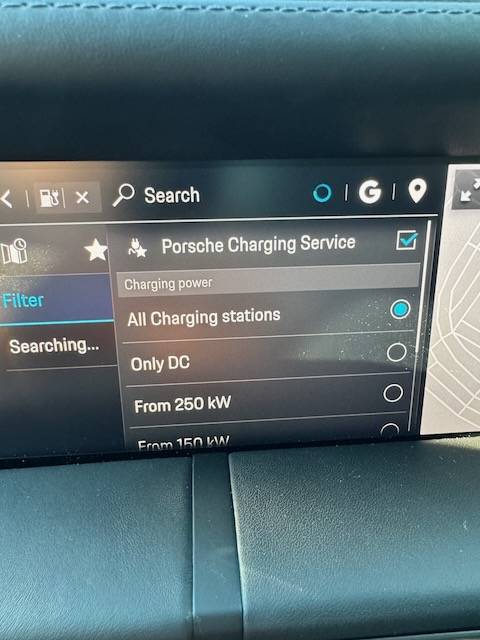 Porsche Taycan Electrify America - Navigation for working properly IMG_0687