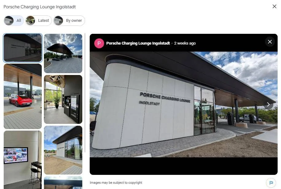 Porsche Taycan Porsche charging stations - Ingolstadt & Wurzburg 1718105620187-tv