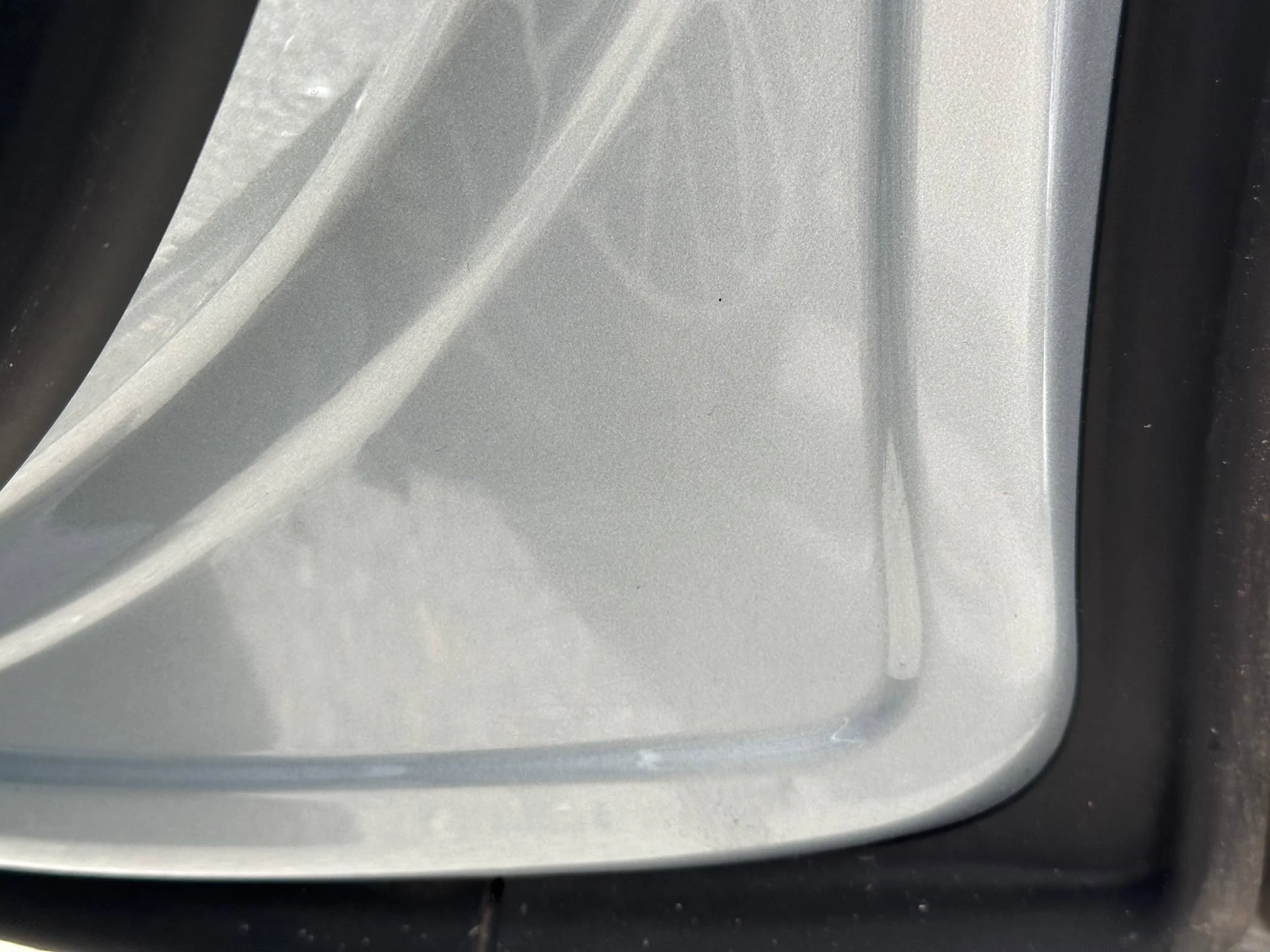 Porsche Taycan Passenger rear door is not closing as smooth as the other doors on the car, what is the issue? IMG_2873