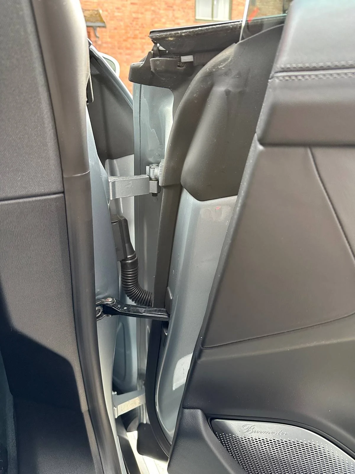 Porsche Taycan Passenger rear door is not closing as smooth as the other doors on the car, what is the issue? IMG_2871