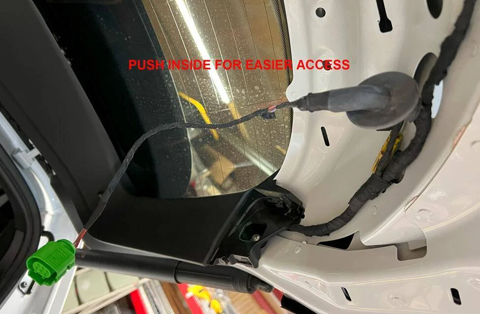 Porsche Taycan How-to DIY guide to retrofit Euro tail lights on North American Taycans 1718705236477-ls