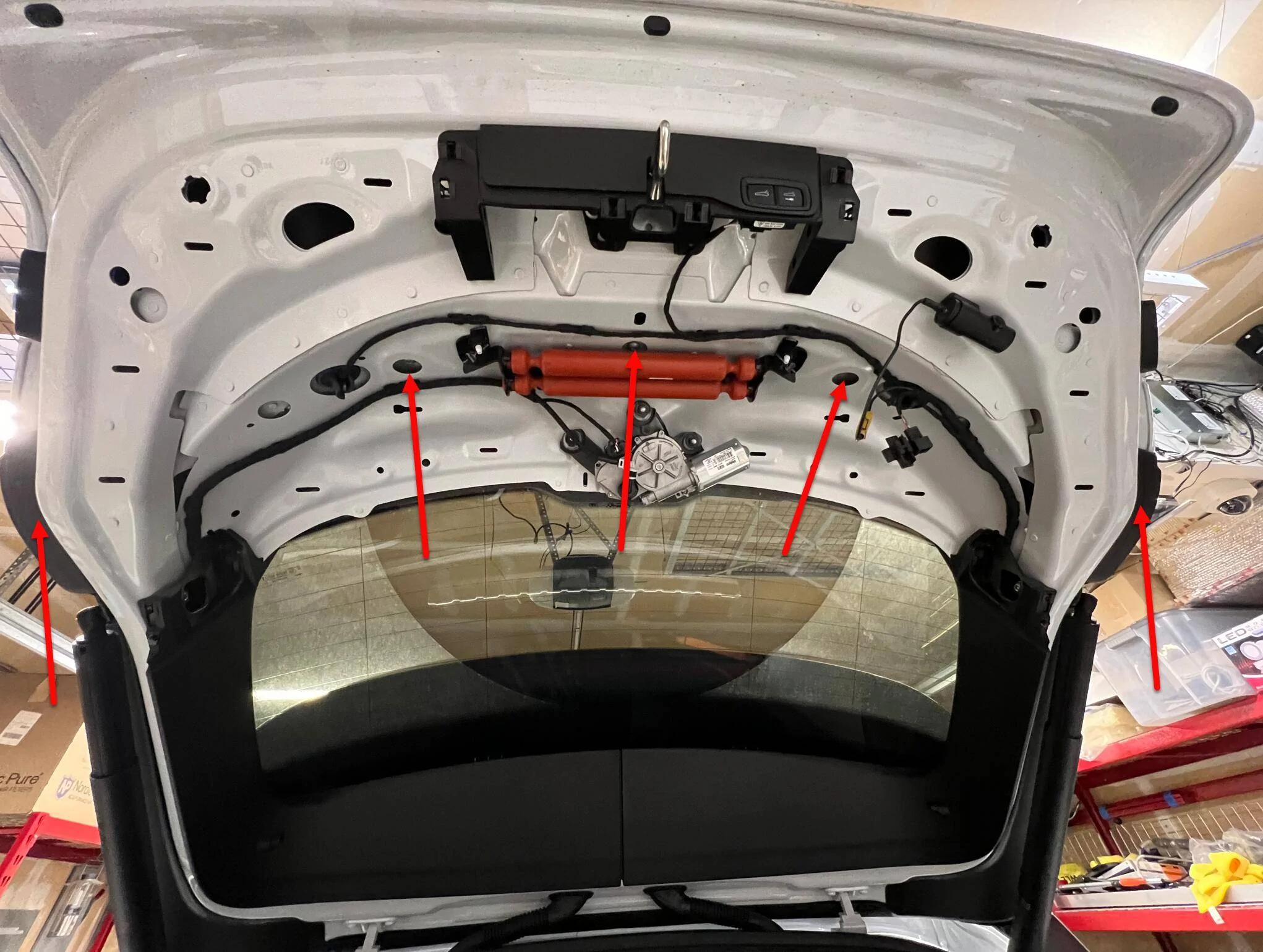 Porsche Taycan How-to DIY guide to retrofit Euro tail lights on North American Taycans 1719100785751-ad