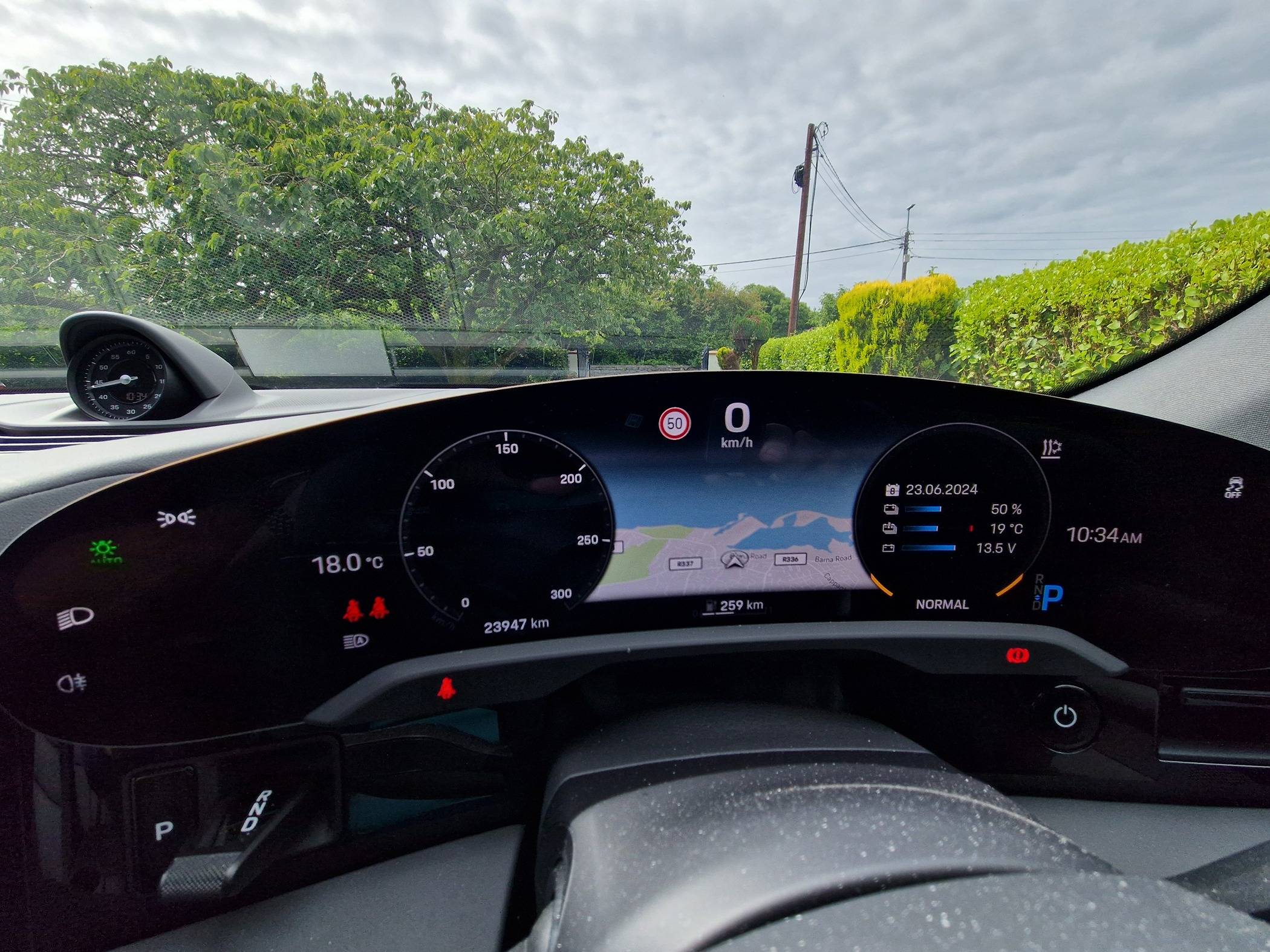 Porsche Taycan Range and Battery performance data @ 24,000 km 20240623_103440