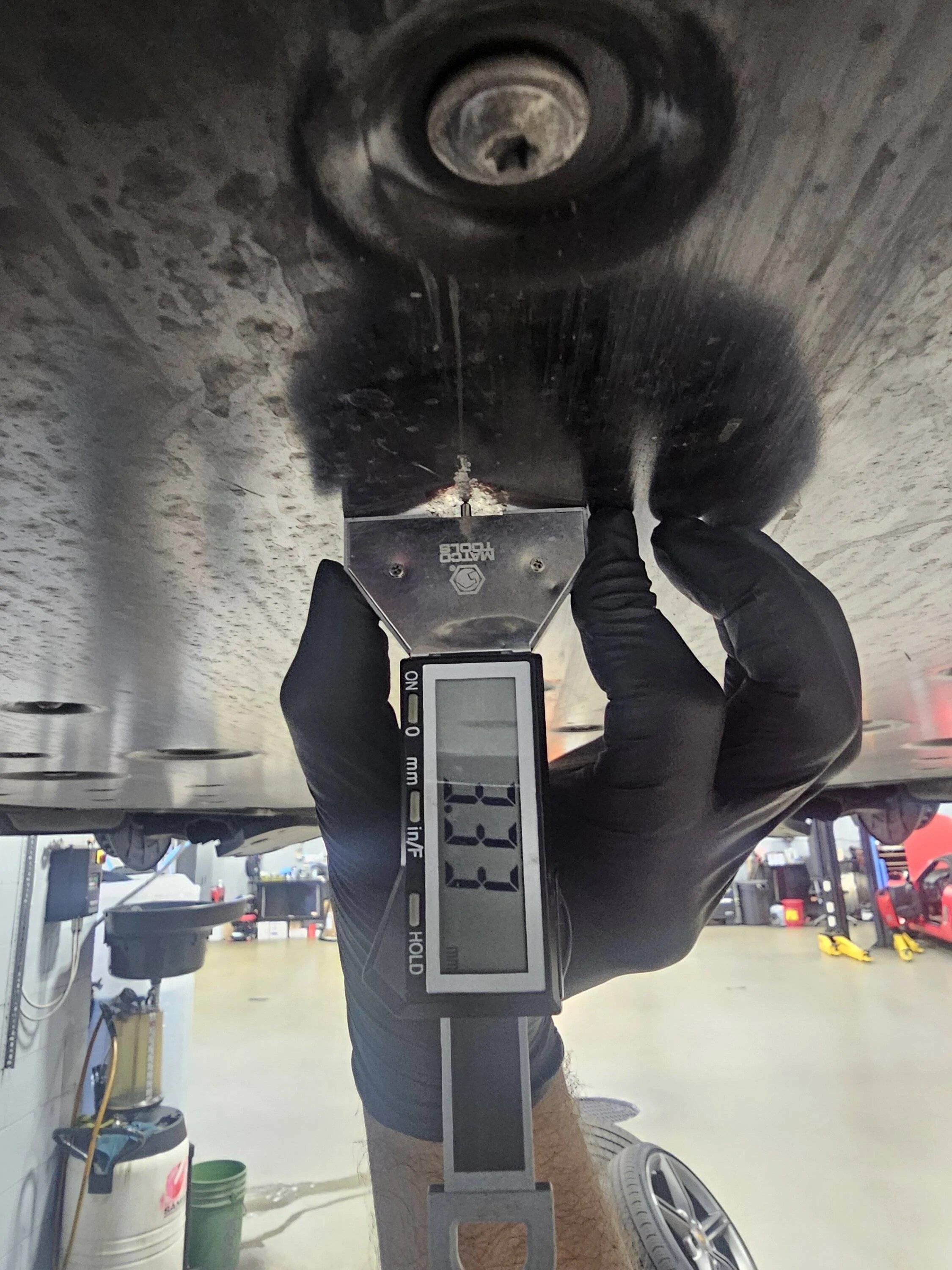 Porsche Taycan Underbody Protection Panel damaged. Batteries and coolant lines need inspection.  $72.5K replacement & labor cost. Dealership is Tom Wood in Indiana IMG_0671