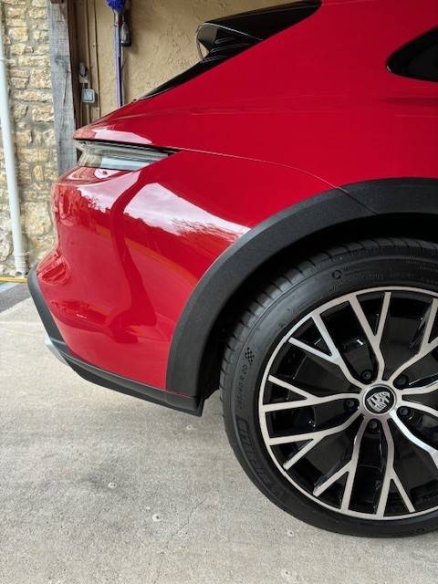 Porsche Taycan Rear Bumper Trim (Cross Turismo) Part Numbers? Taycan Rear