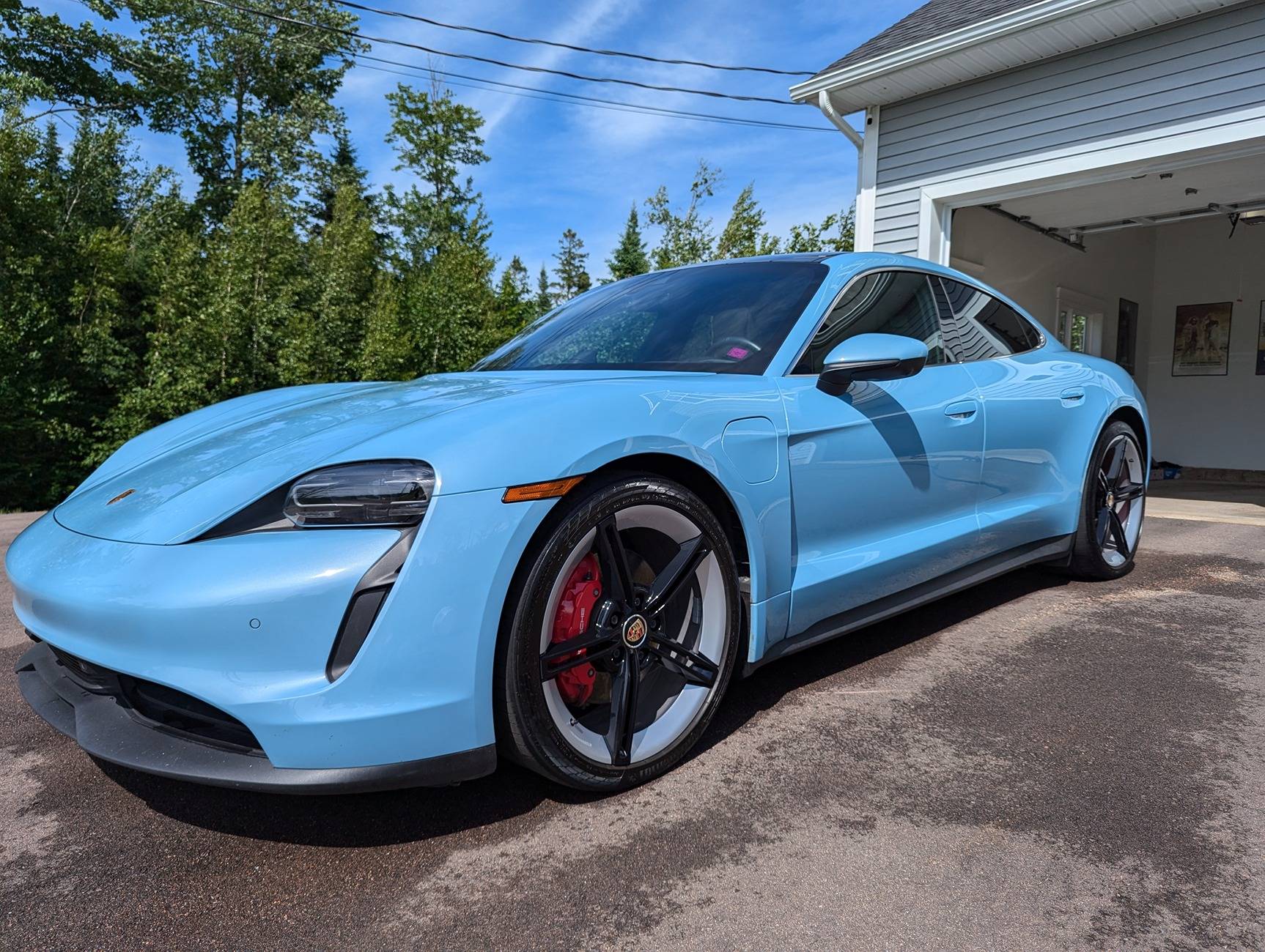 Porsche Taycan 4 21" Spyder wheels 1000011641