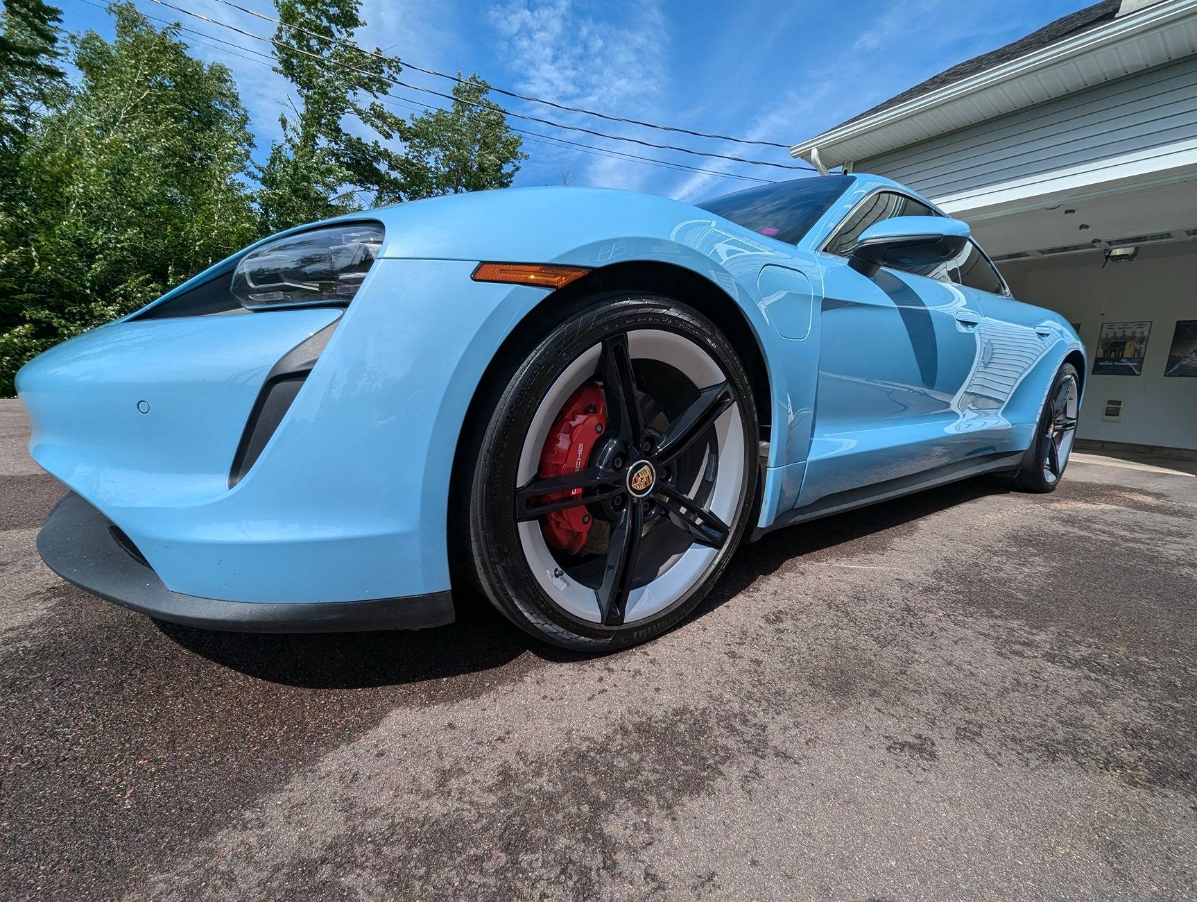 Porsche Taycan 4 21" Spyder wheels 1000011649