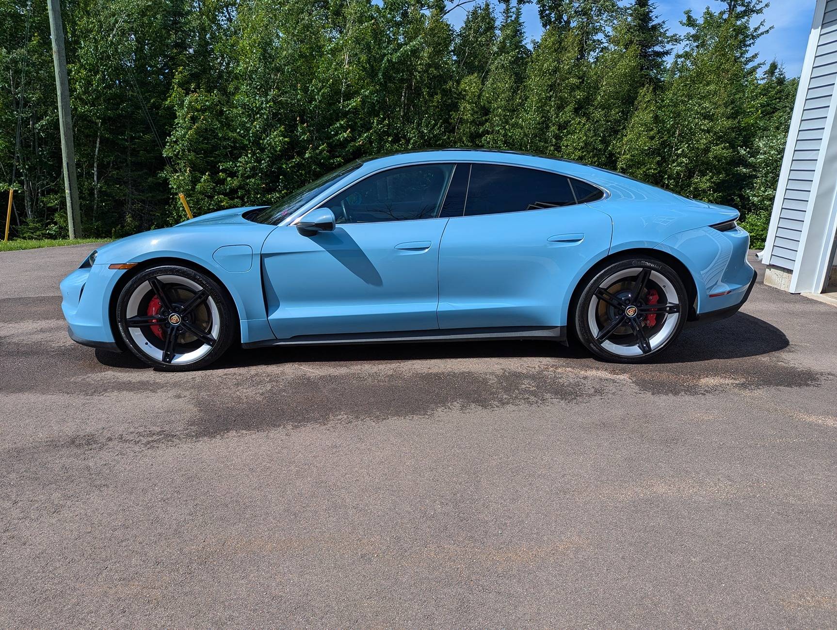 Porsche Taycan 4 21" Spyder wheels 1000011643