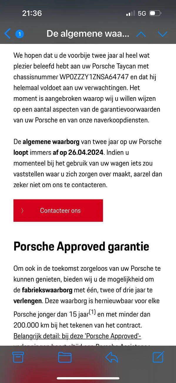 Porsche Taycan Ongoing issues Onboard Charger on Taycan2WD - Short overview of my first Porsche journey full of suffering. IMG_1760