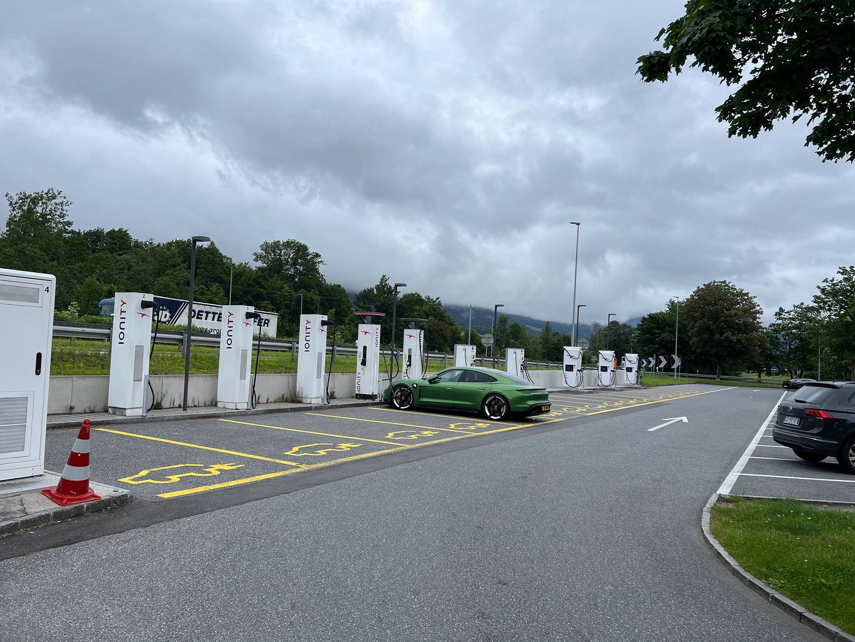 Porsche Taycan Road trip report - Norfolk (UK) to Switzerland in Taycan Turbo S IMG_8563