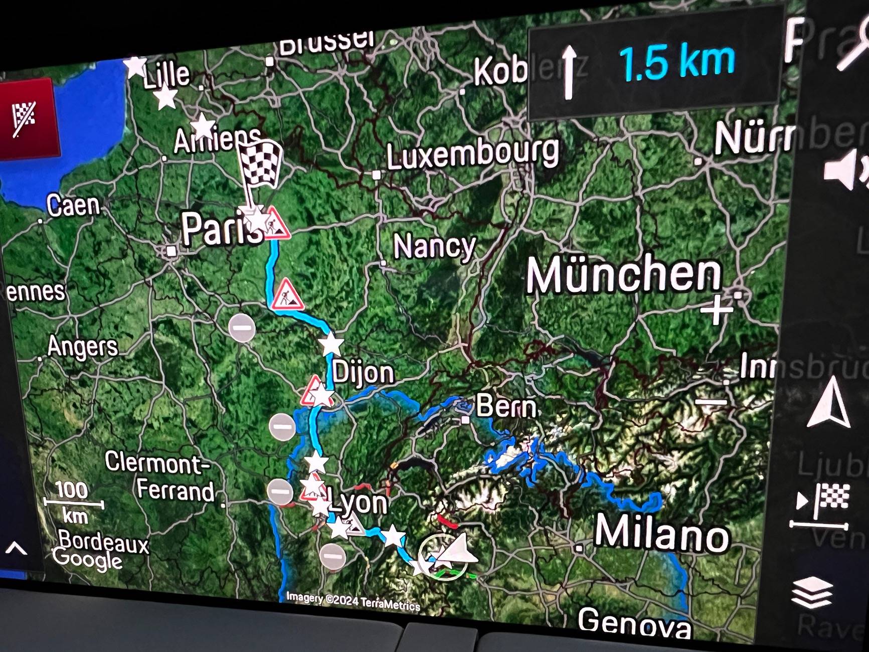 Porsche Taycan Road trip report - Norfolk (UK) to Switzerland in Taycan Turbo S IMG_8777