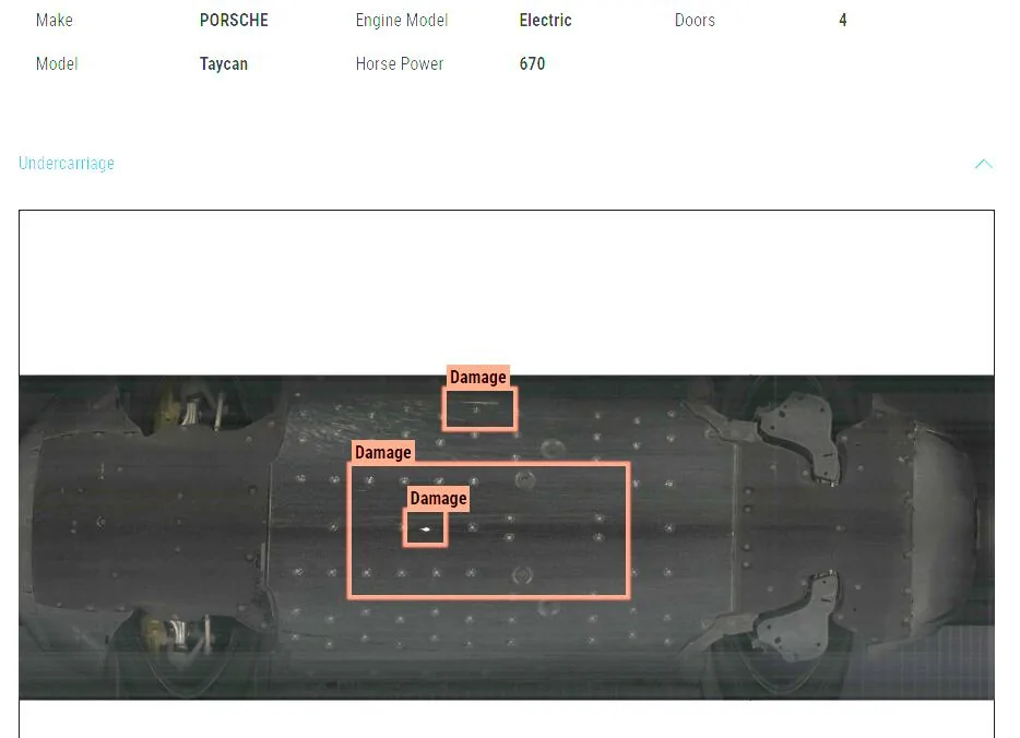 Porsche Taycan Underbody Protection Panel damaged. Batteries and coolant lines need inspection.  $72.5K replacement & labor cost. Dealership is Tom Wood in Indiana Screenshot 2024-07-13 164931
