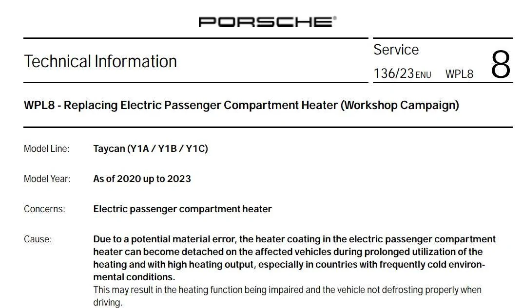Porsche Taycan Reason for Taycan heater failures? 1720930108869-i9