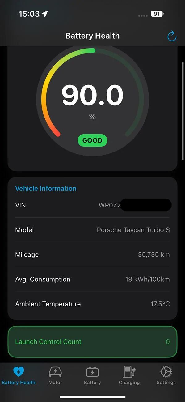 Porsche Taycan eFlow app now compatible with Taycan and VW group IMG_0327