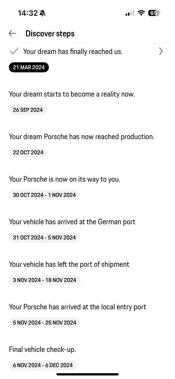 Porsche Taycan Turbo GT delivery begins when? IMG_5310