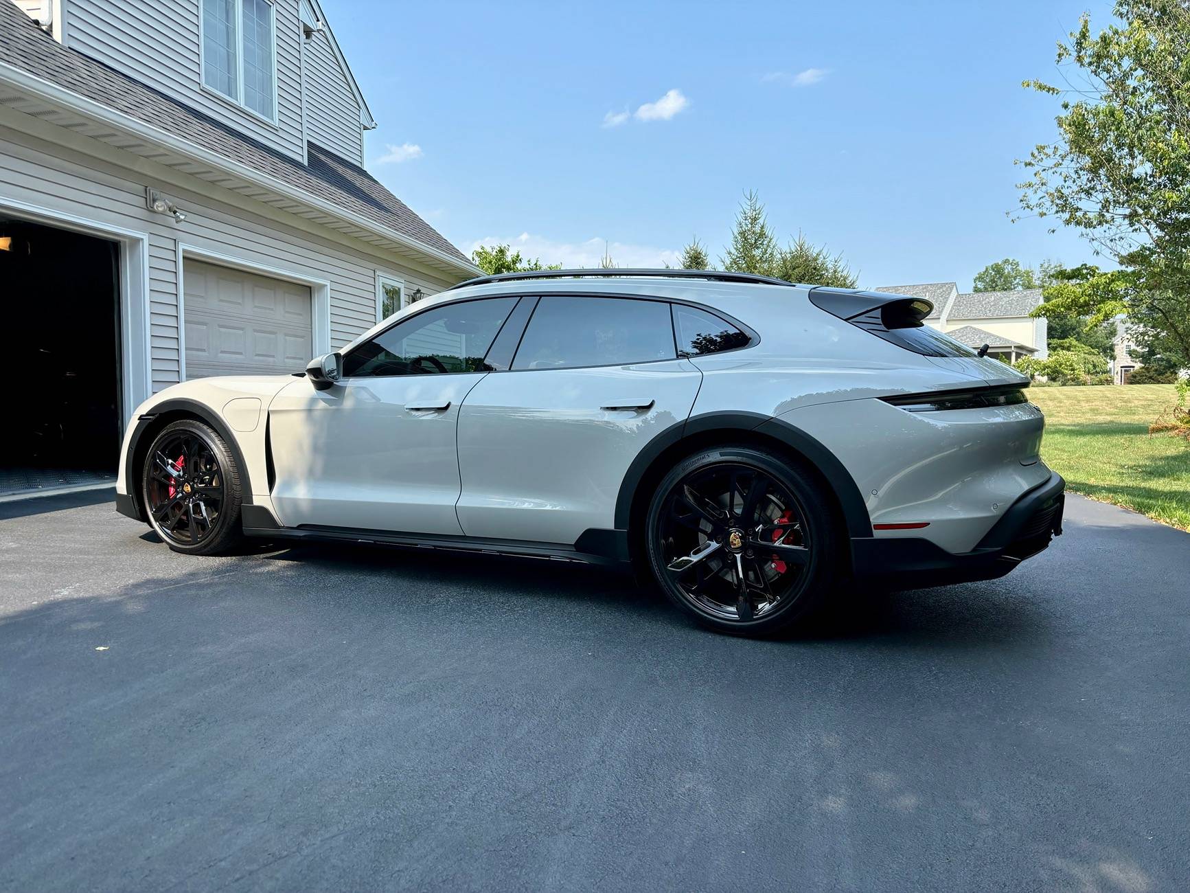 Porsche Taycan Window tint IMG_4732
