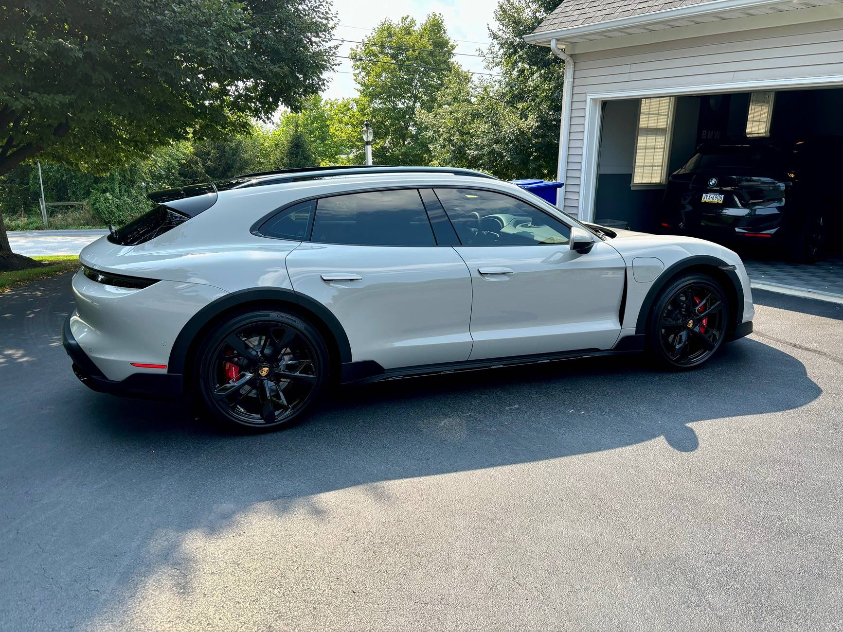 Porsche Taycan Window tint IMG_4733