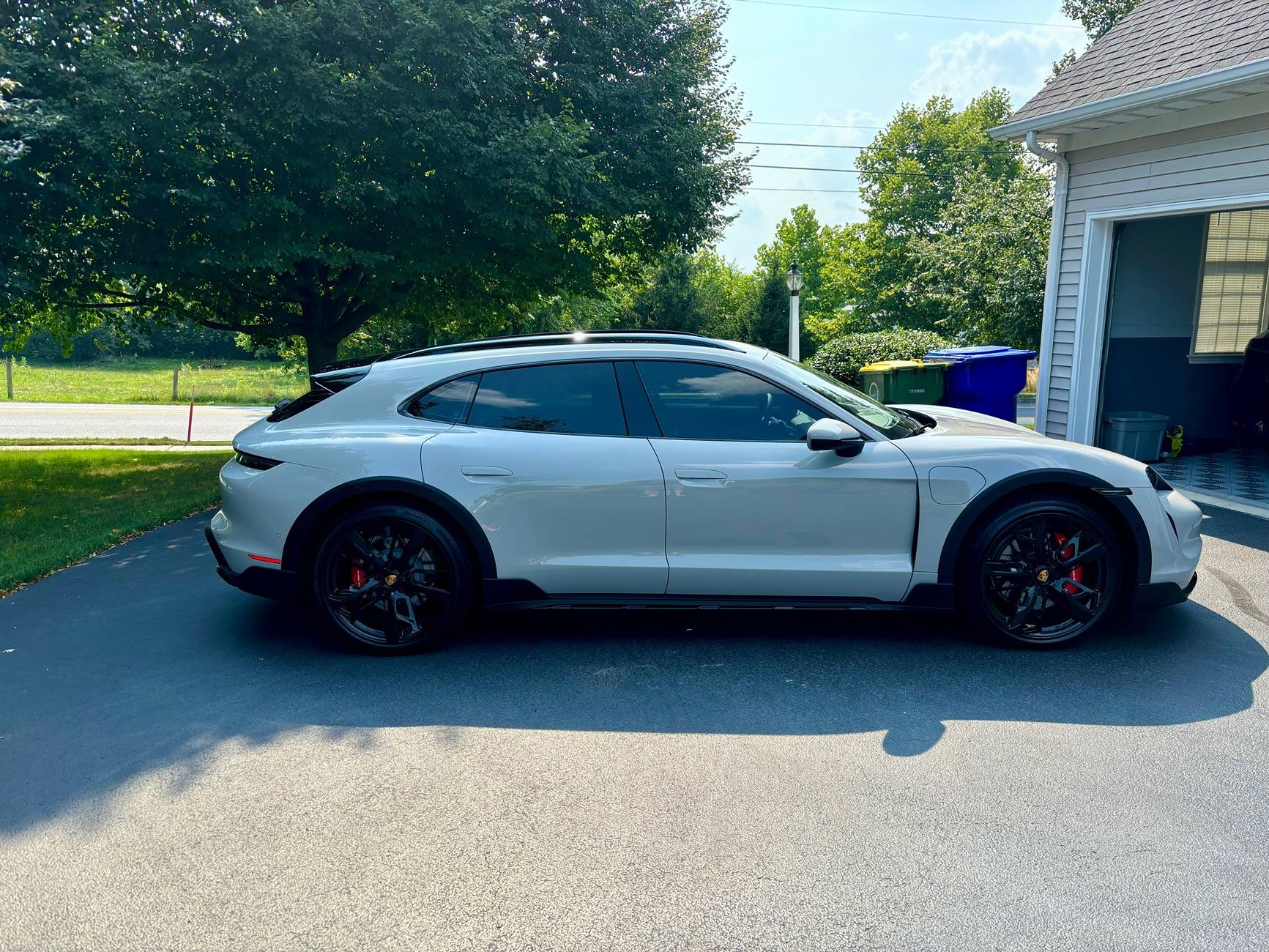 Porsche Taycan Window tint IMG_4734