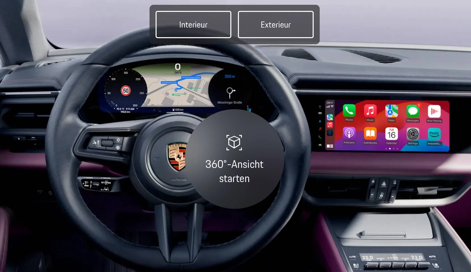 Porsche Taycan New CarPlay Preview at WWDC 24 IMG_0698