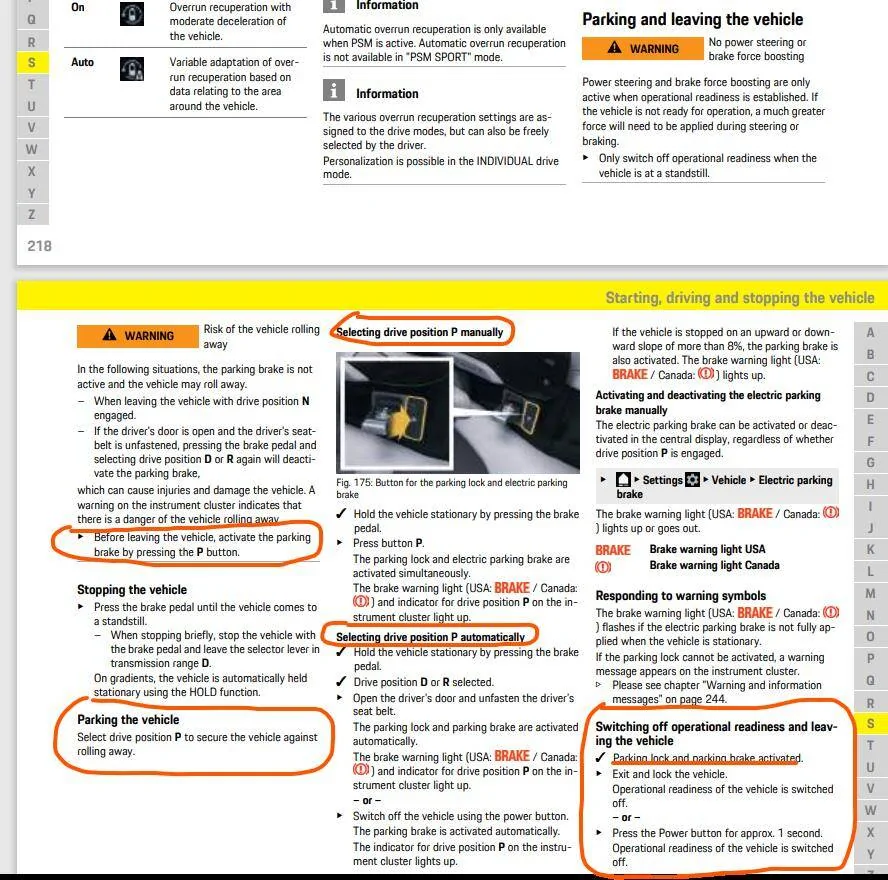 Porsche Taycan On off button on Taycan dangerous? 1721651581583-m8