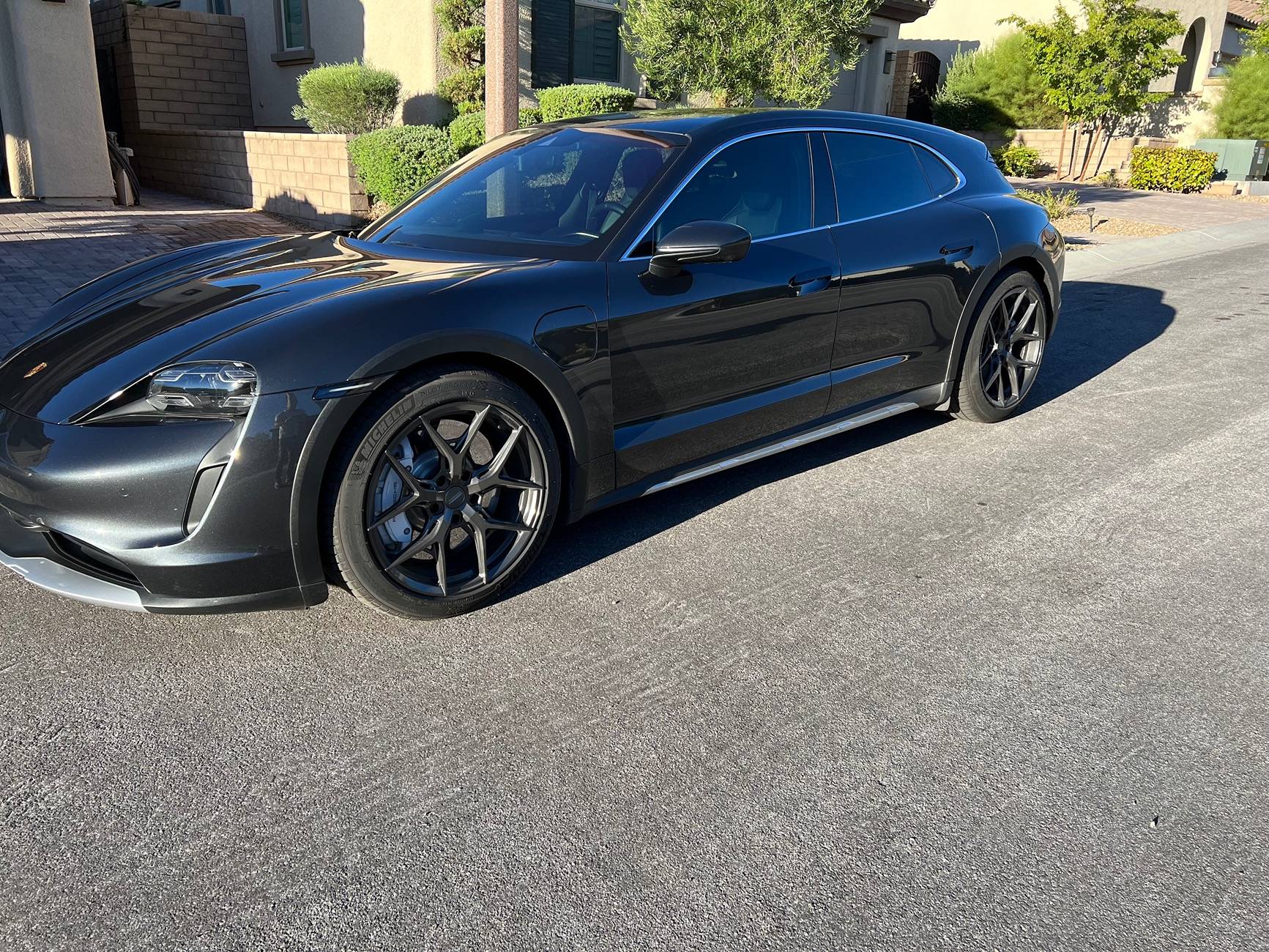 Porsche Taycan Question on Custom Vossen Wheels IMG_2393