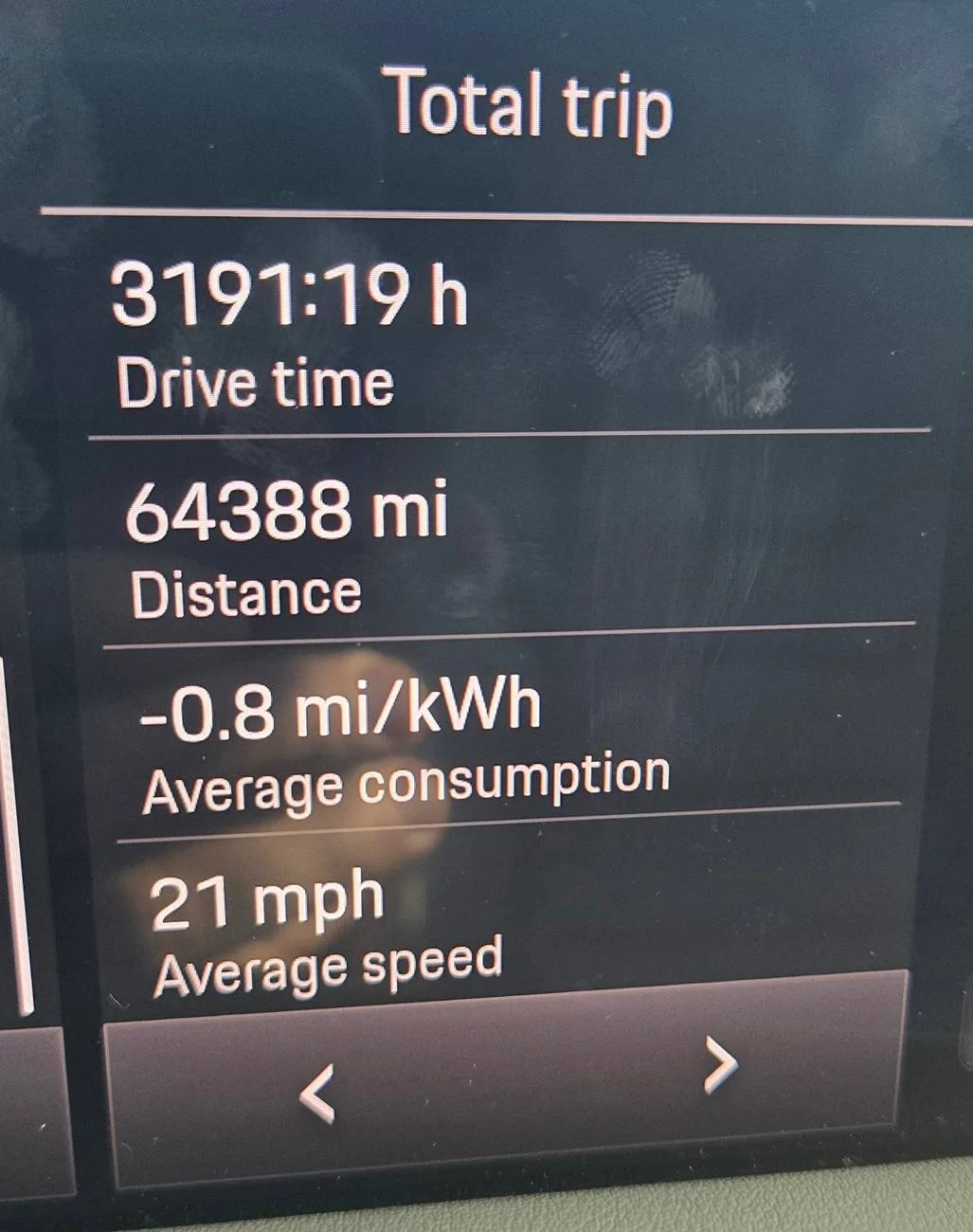 Porsche Taycan Negative power consumption, a.k.a. my car generates power!!!! 20240728_173953