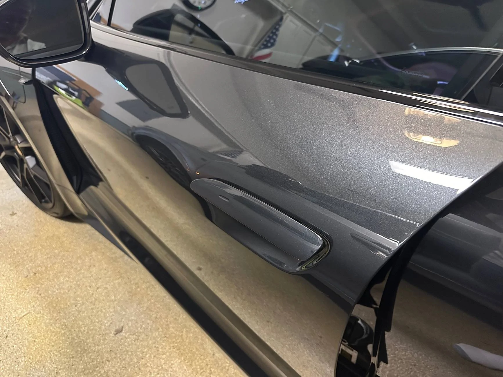 Porsche Taycan Door handle touch sensor not locking car - handles replaced IMG_0323
