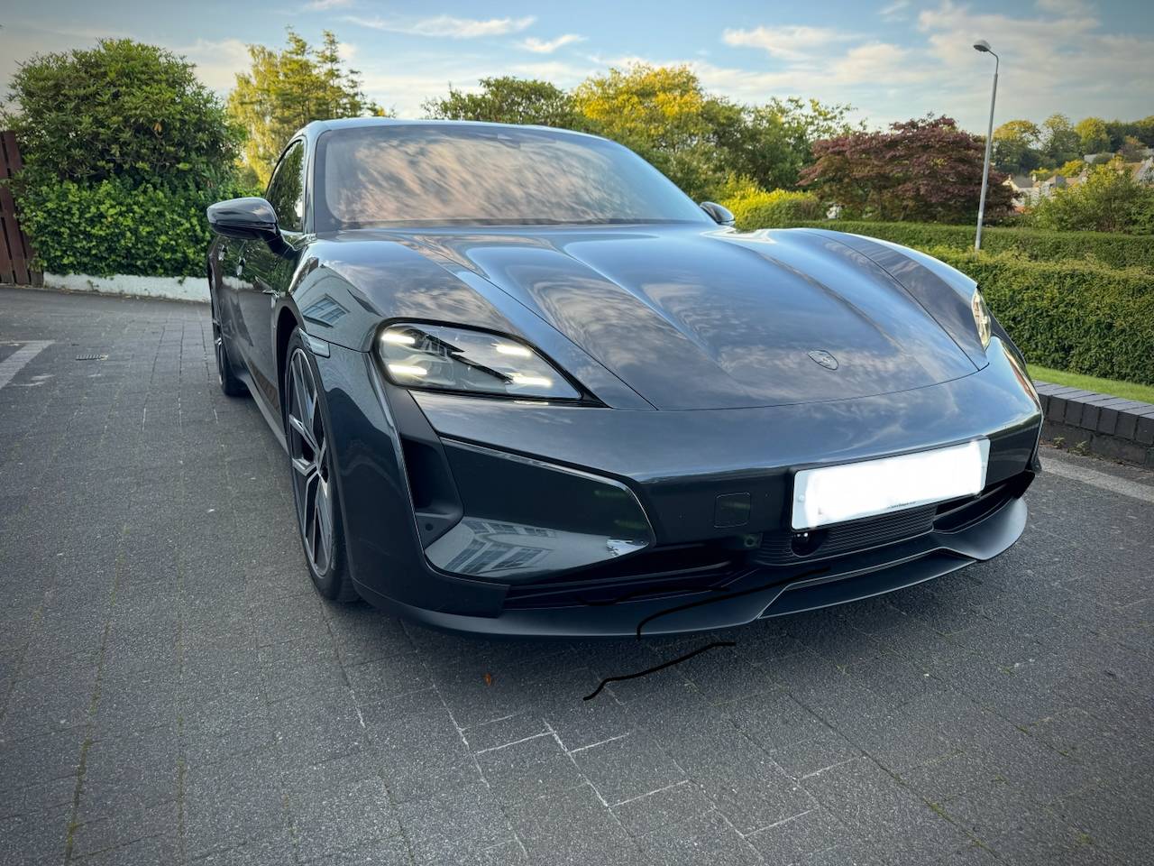 Porsche Taycan My new 2025 Taycan Sport Turismo Turbo with Active Ride -- first impressions & photos IMG_2666