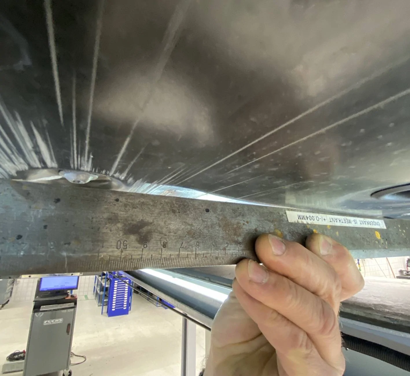 Porsche Taycan Underbody Protection Panel damaged. Batteries and coolant lines need inspection.  $72.5K replacement & labor cost. Dealership is Tom Wood in Indiana TC_01526