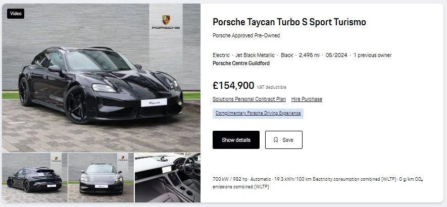 Porsche Taycan Differences Turbo S vs GTS j2