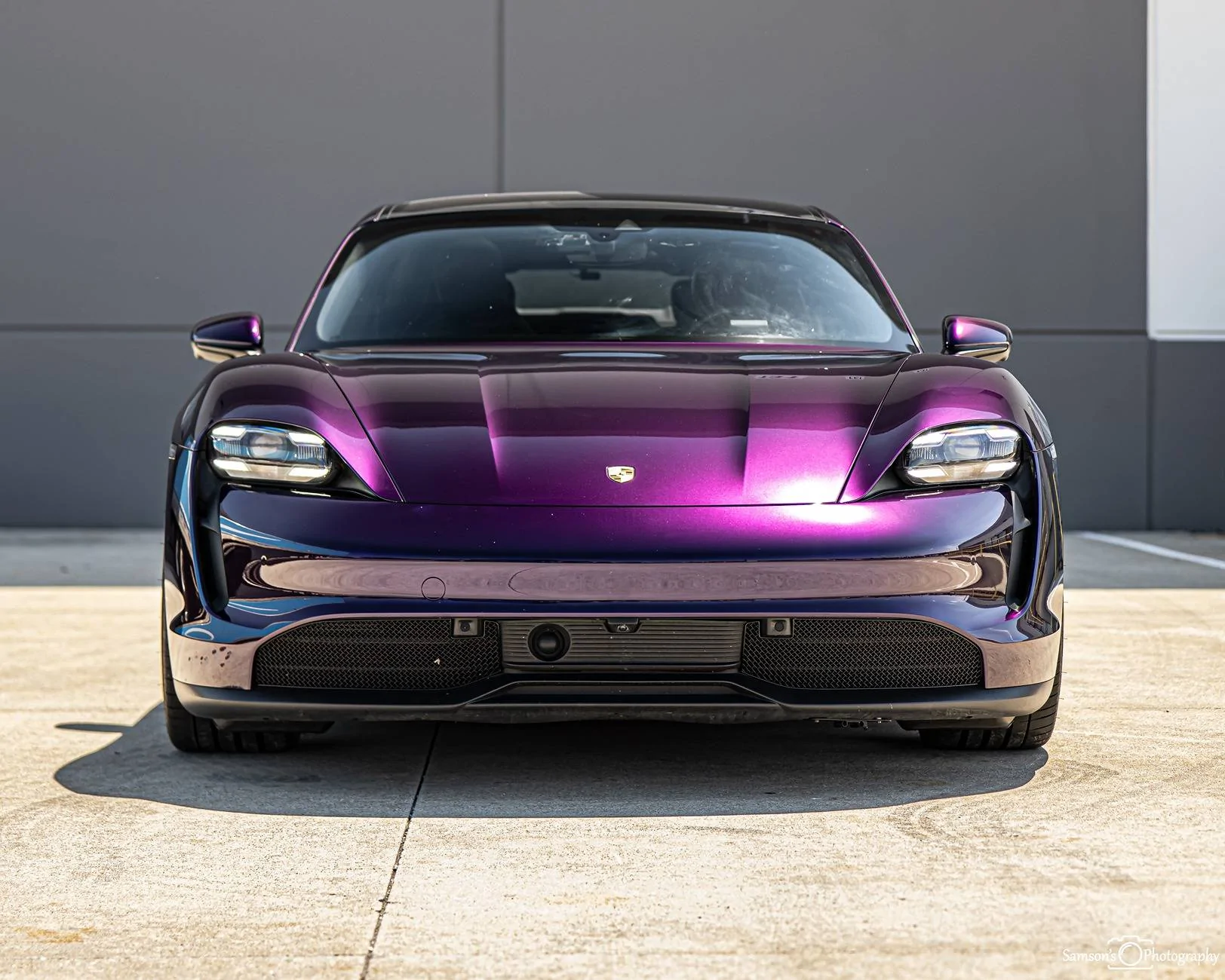 Porsche Taycan Purple Taycan 1