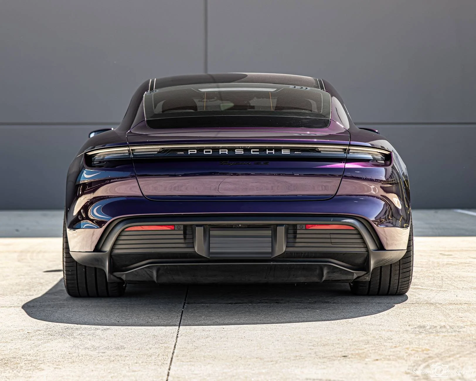 Porsche Taycan Purple Taycan 7