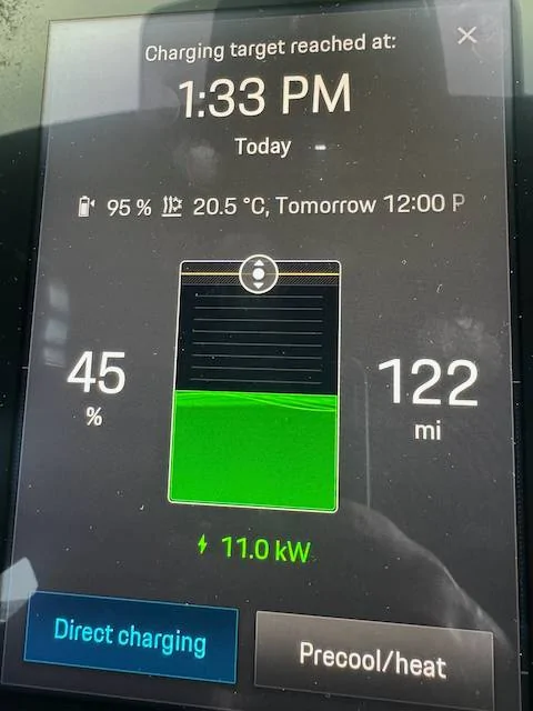Porsche Taycan MY 2025 charging experience chargeAC_2 - 2