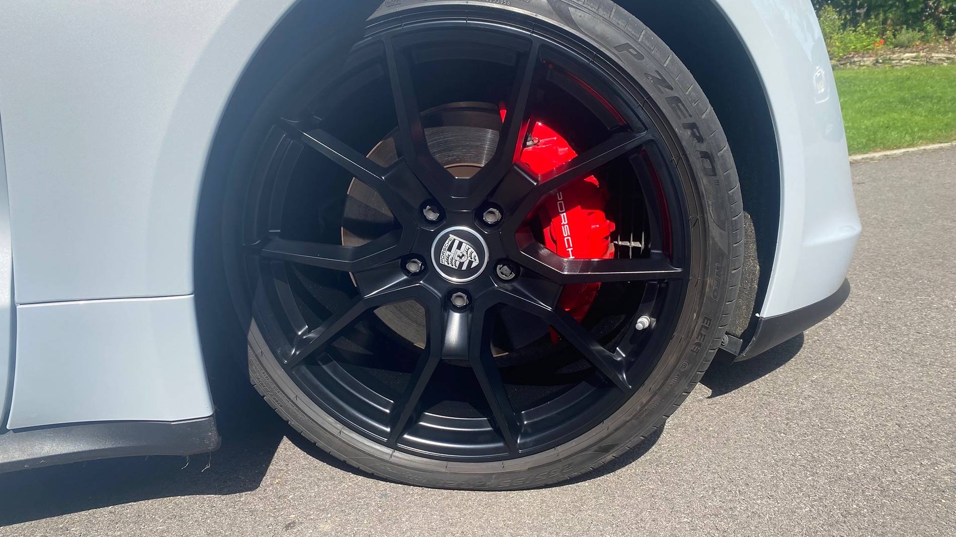 Porsche Taycan Spyder Wheels colour change IMG_3318