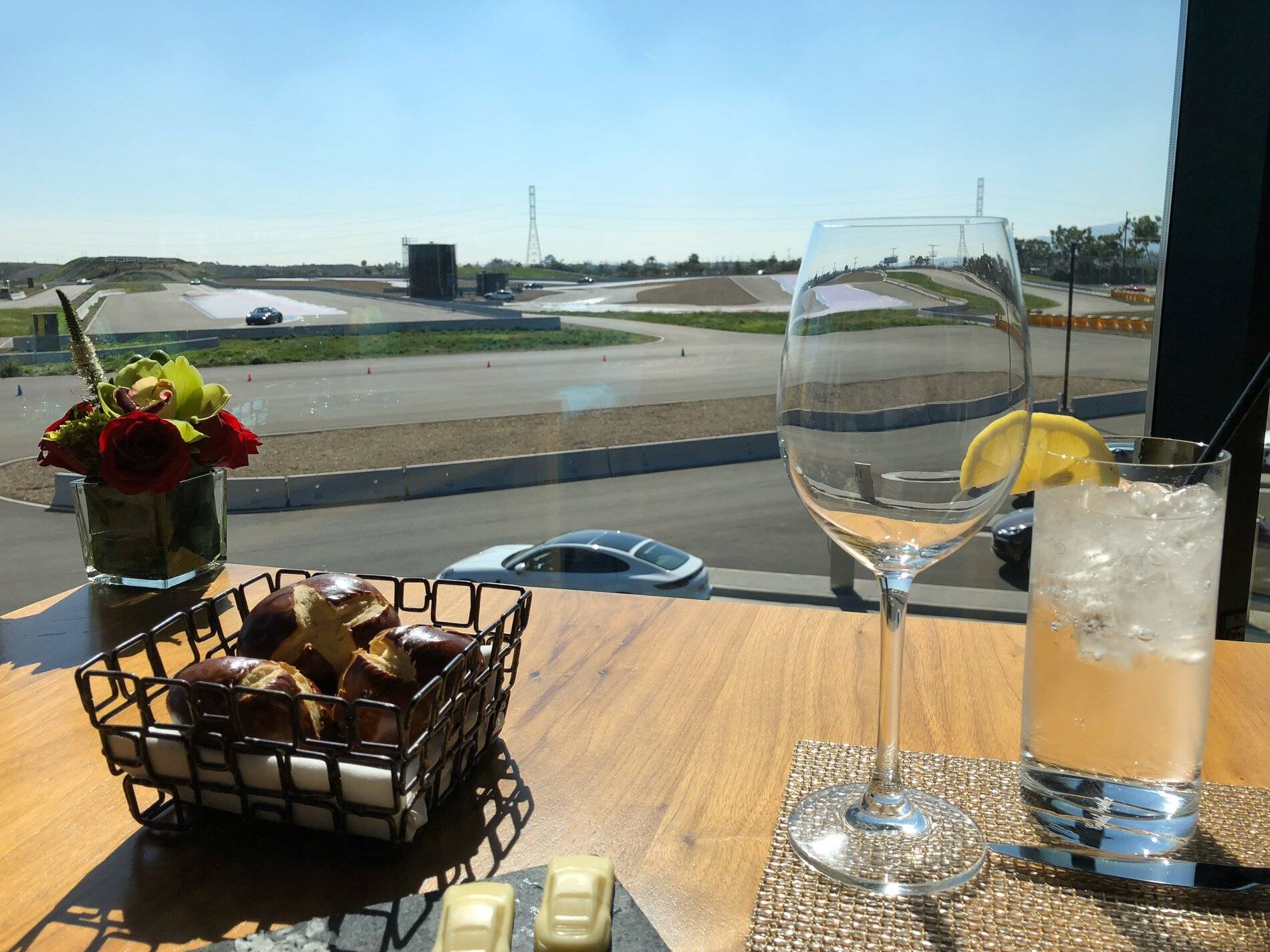 Porsche Taycan Porsche Experience Center (PEC) LA Taycan Delivery Experience Restaurant 917