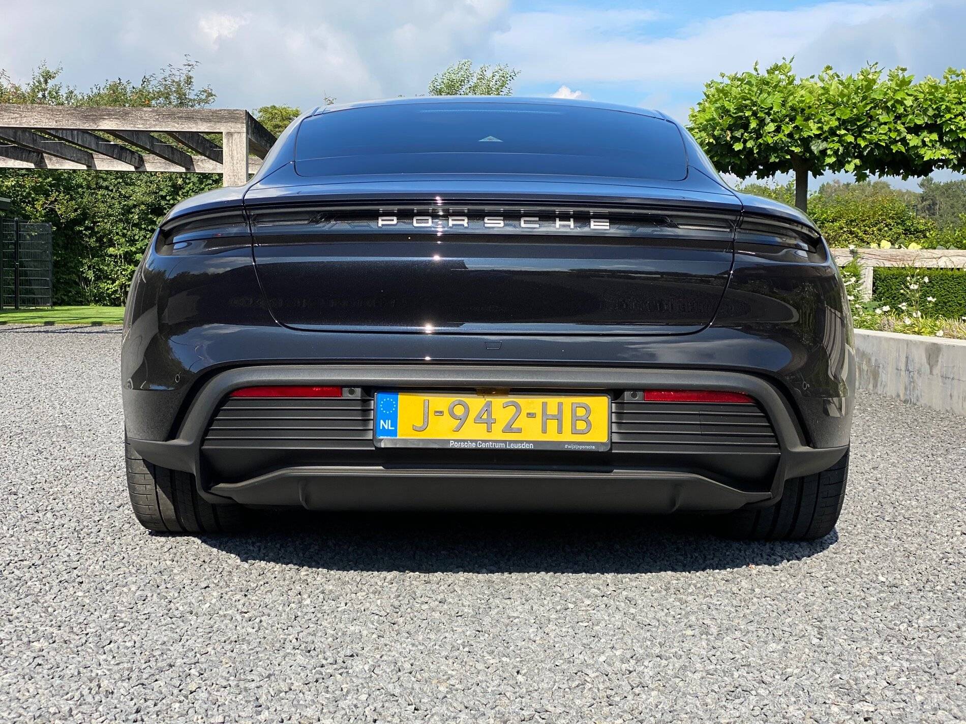 Porsche Taycan Just got my black Taycan 4S delivered IMG_3245
