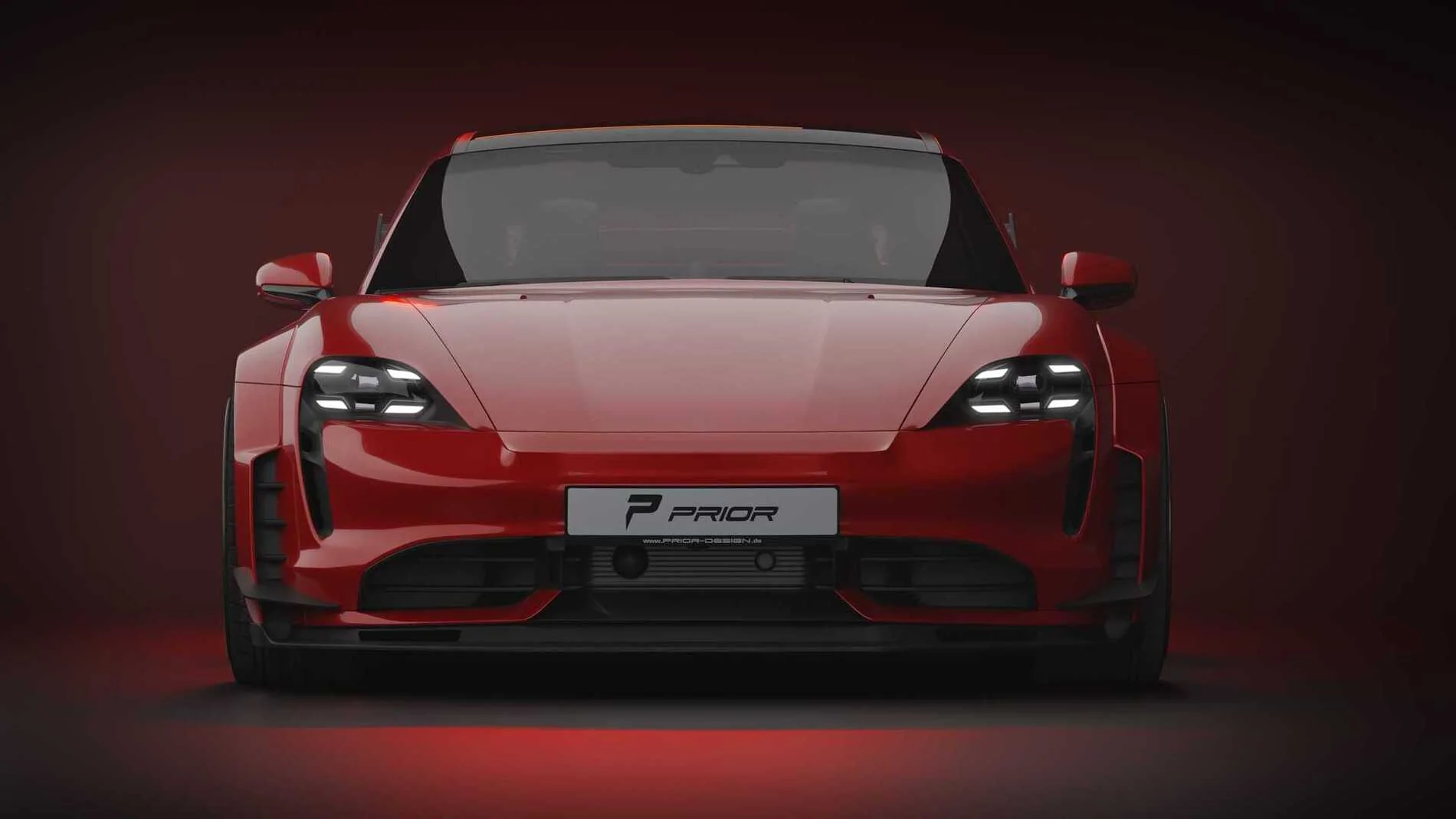 Porsche Taycan Porsche Taycan Gets Widebody Kit From Prior Design porsche-taycan-turbo-s-by-prior-design-front