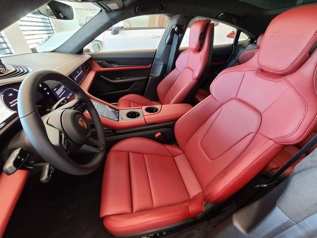 Porsche Taycan Opinions on Olea Brown Interior 1597958492747