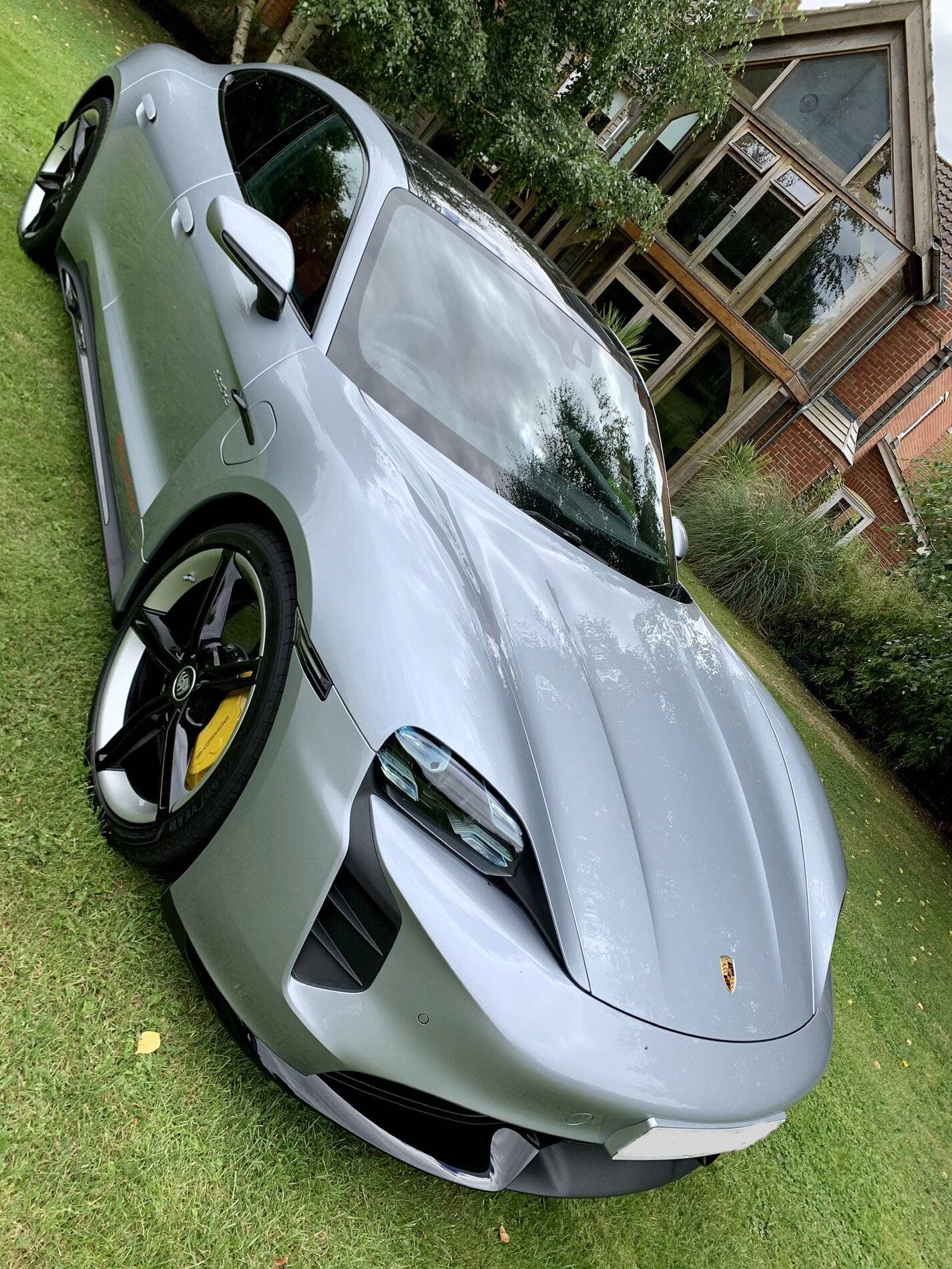 Porsche Taycan Uk Delivery Updates Front To