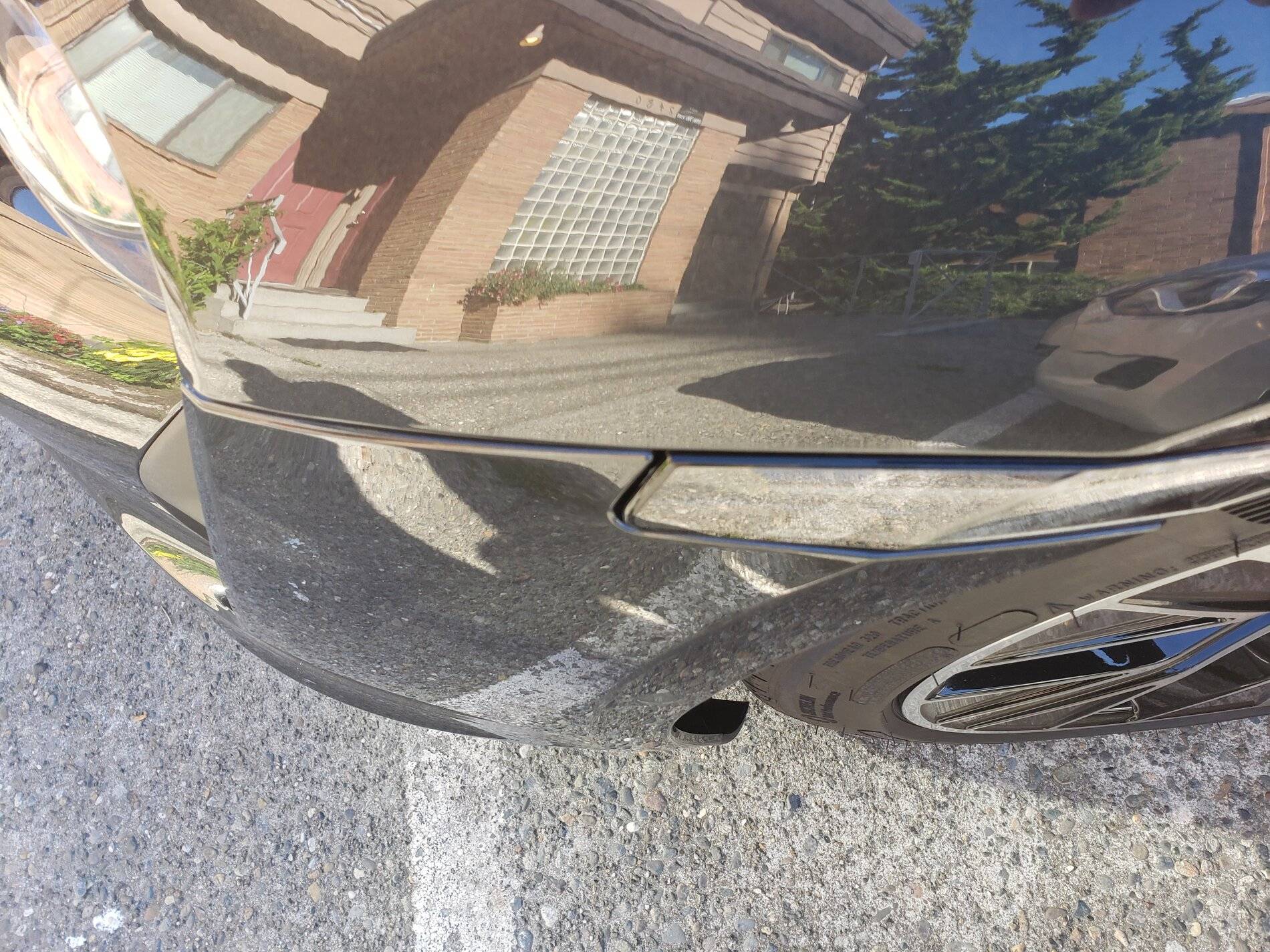 Porsche Taycan Clear Side Markers 20200825_171806