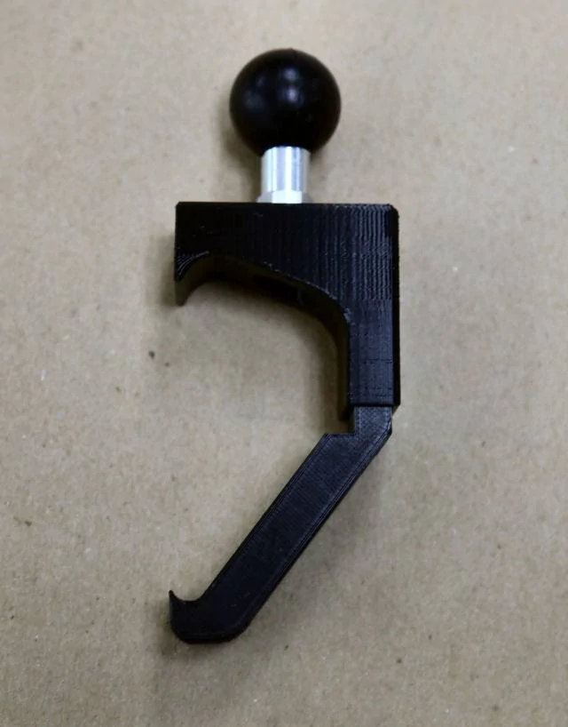 Porsche Taycan 3D Printed Custom Phone Mount for Taycan Console 0R0A1574