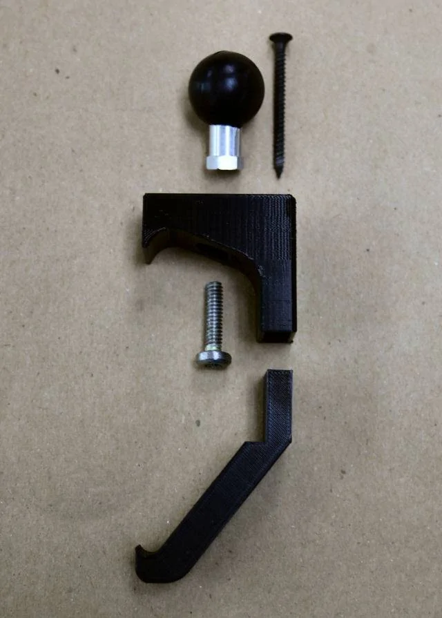 Porsche Taycan 3D Printed Custom Phone Mount for Taycan Console 0R0A1577