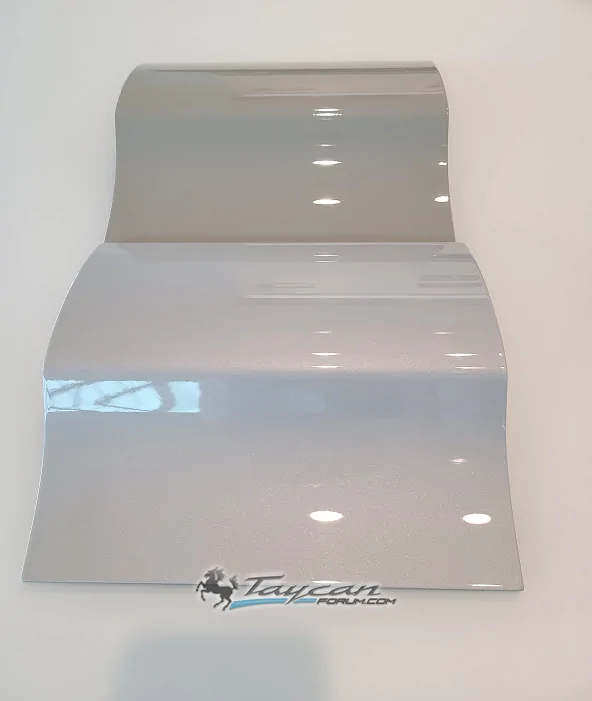 Porsche Taycan 2021 Taycan New Colors Samples / Swatches Taycan-Ice-Grey-Chalk-Colors 4