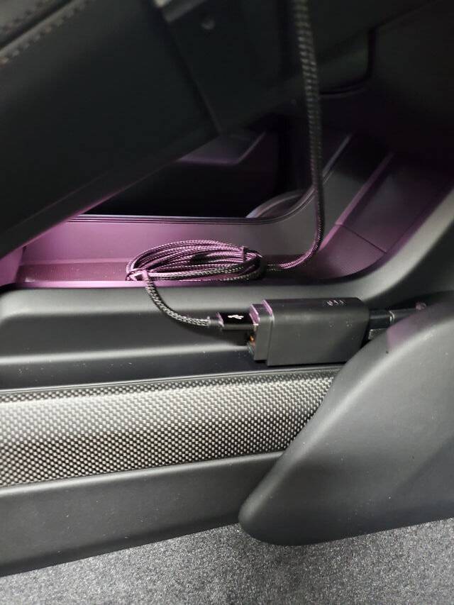 Porsche Taycan 3D Printed Custom Phone Mount for Taycan Console 20200826_133107