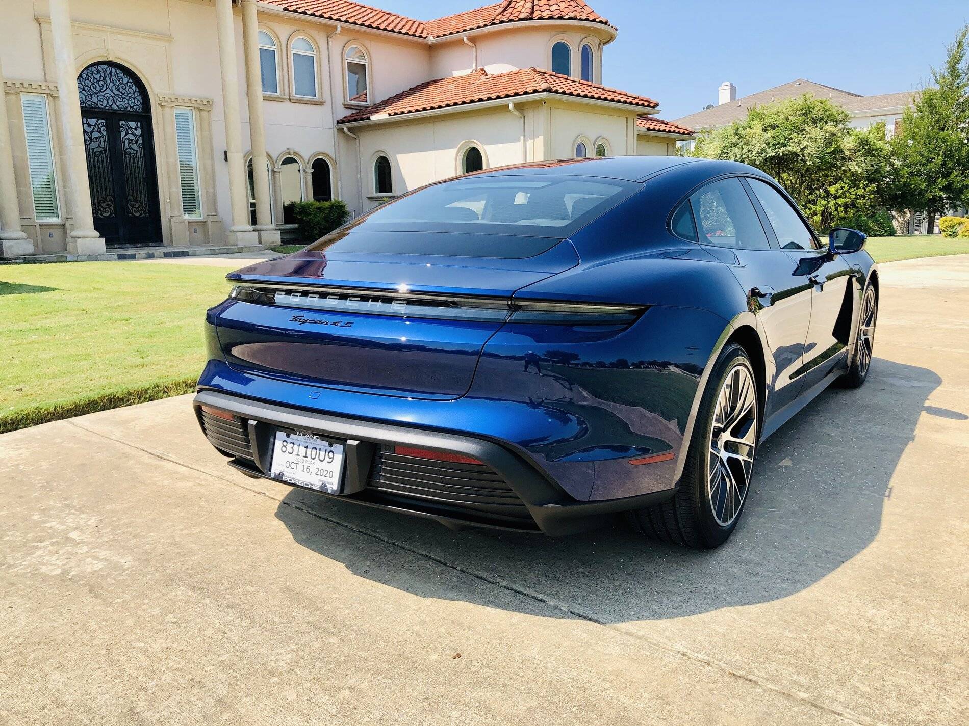 Porsche Taycan Gentian Blue + PPF + Ceramic IMG-3587
