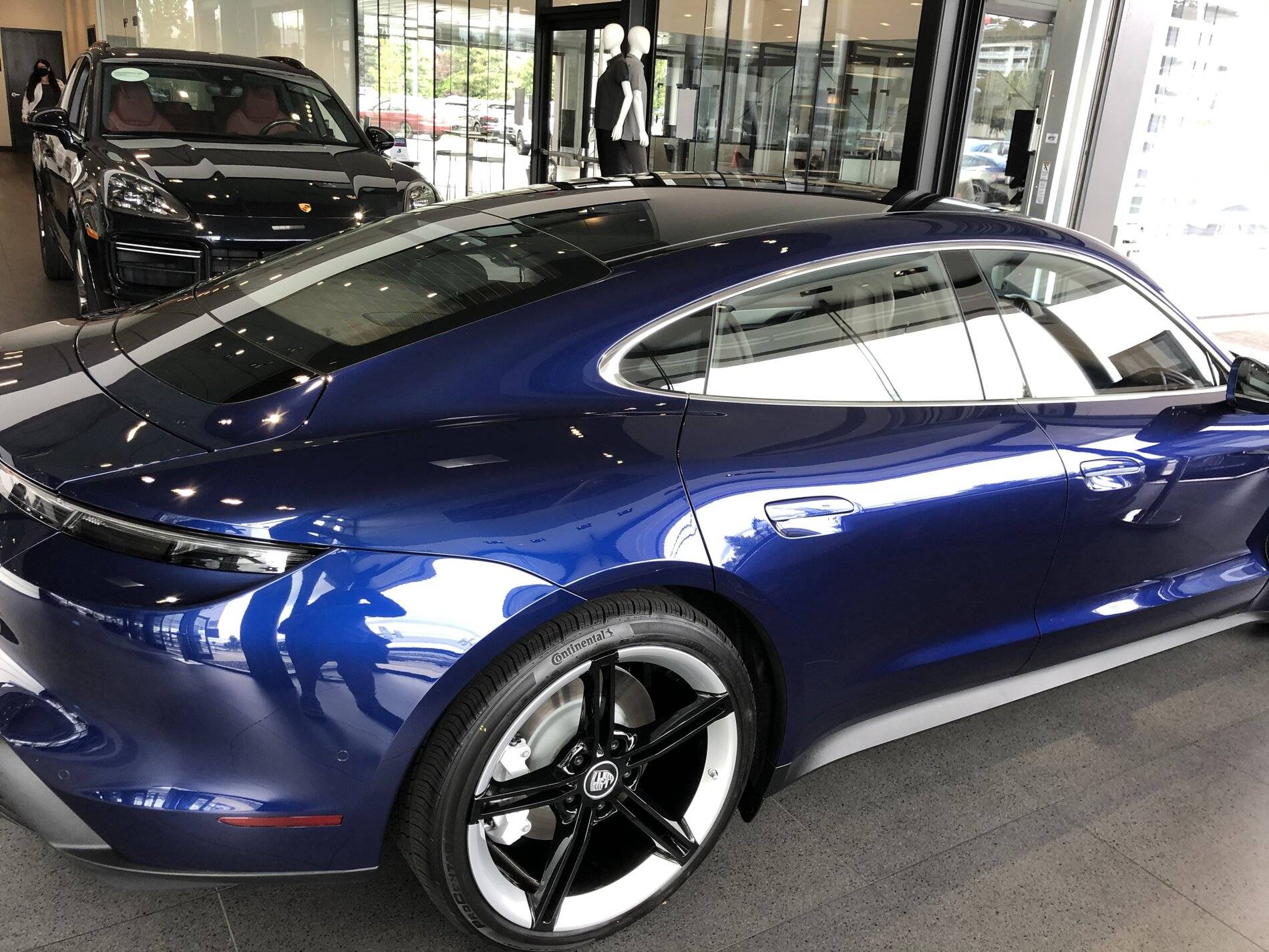 Porsche Taycan New Gentian Blue! Flawless and Beautiful! IMG_1207