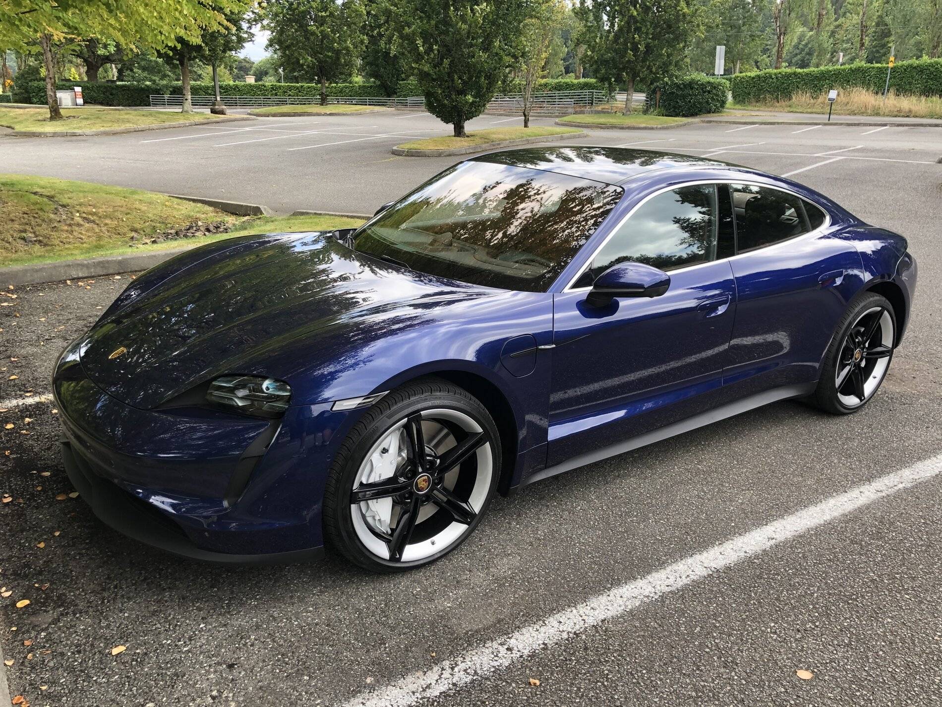 Porsche Taycan New Gentian Blue! Flawless and Beautiful! IMG_1210