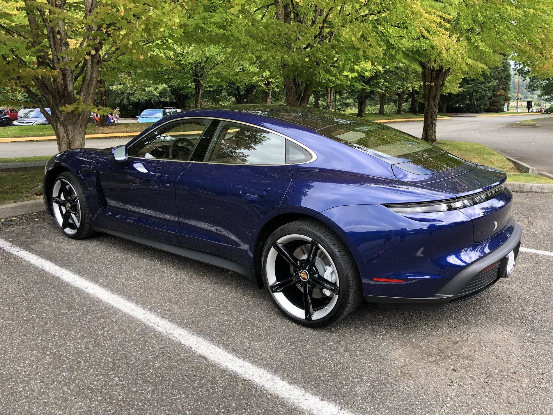 Porsche Taycan New Gentian Blue! Flawless and Beautiful! IMG_1208